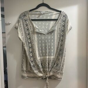 Printed blouse